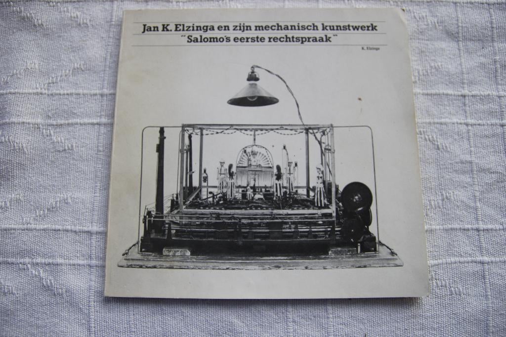 Jan K Elzinga en zijn mechanische kunstwerk, Ophalen of Verzenden, Gelezen