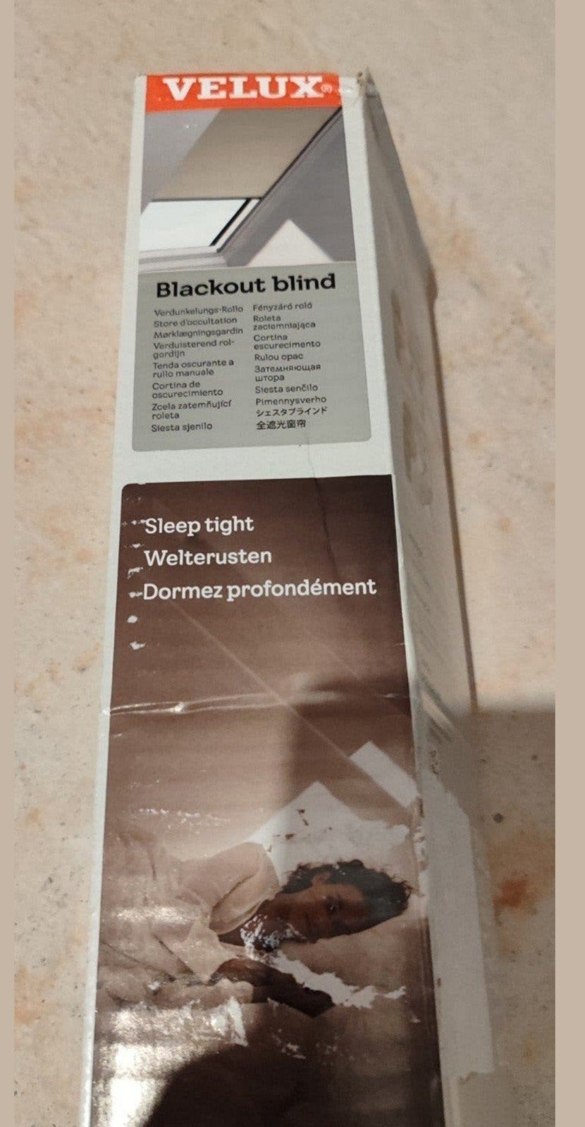 Velux rolgordijn kleur zand!!, Overige materialen, 30 cm of meer, 50 tot 150 cm, Nieuw