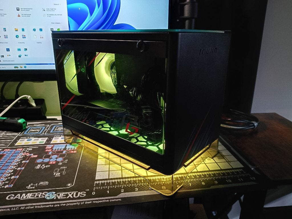 PC: Intel Arc B570(10GB)|16GB DDR5|1TB NVME|R5 7500F|W11 Pro, Computers en Software, Desktop Pc's, Ophalen, Refurbished, AMD Ryzen 5