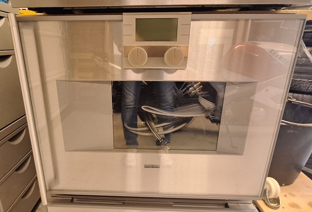 Gaggenau Combi stoomoven BS274110E, Witgoed en Apparatuur, Ophalen, 45 tot 50 cm, Gebruikt, Hete lucht