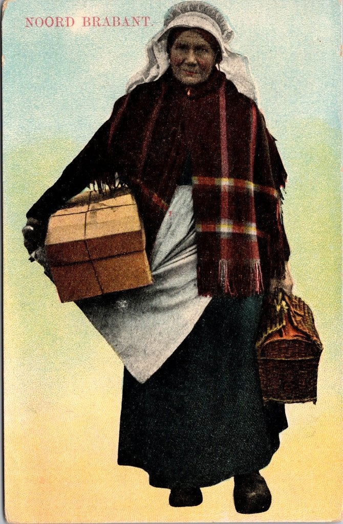 Brabant - 12 ansichtkaarten antieke en jaren 40 70 80 90 .., Verzenden, Voor 1920, Gelopen, Noord-Brabant