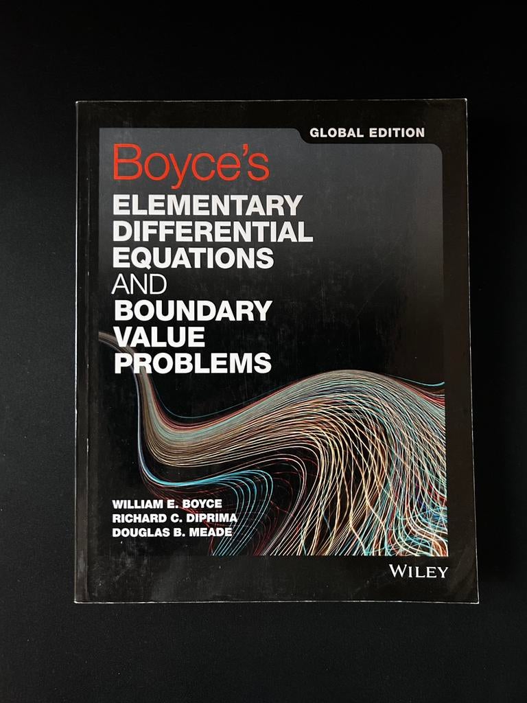 Elementary Differential Equations – Boyce & DiPrima, Ophalen of Verzenden, Zo goed als nieuw
