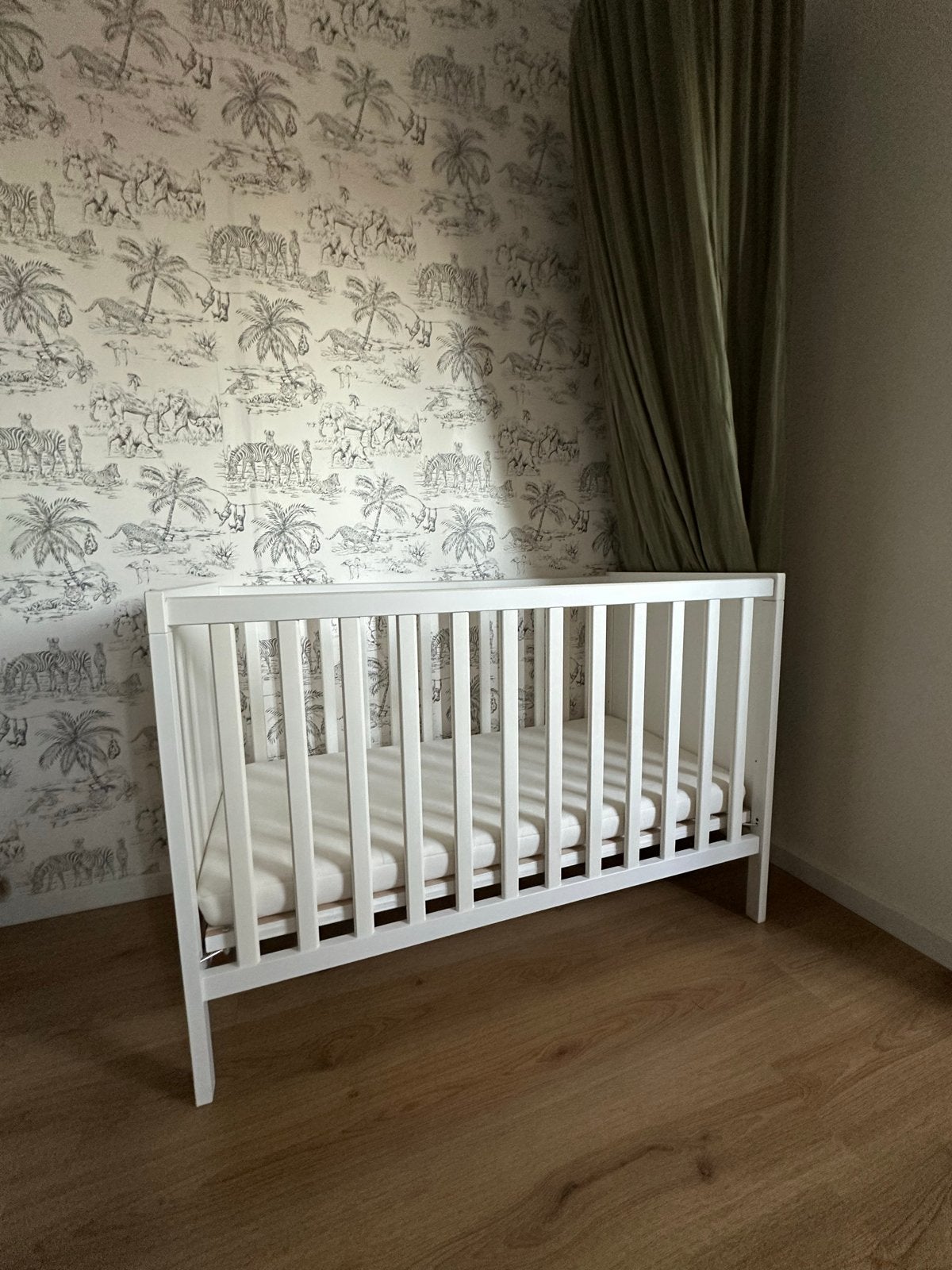 IKEA Sundvik Ledikant 60x120 cm met matras, Ophalen, Gebruikt, 70 cm of minder, Wit