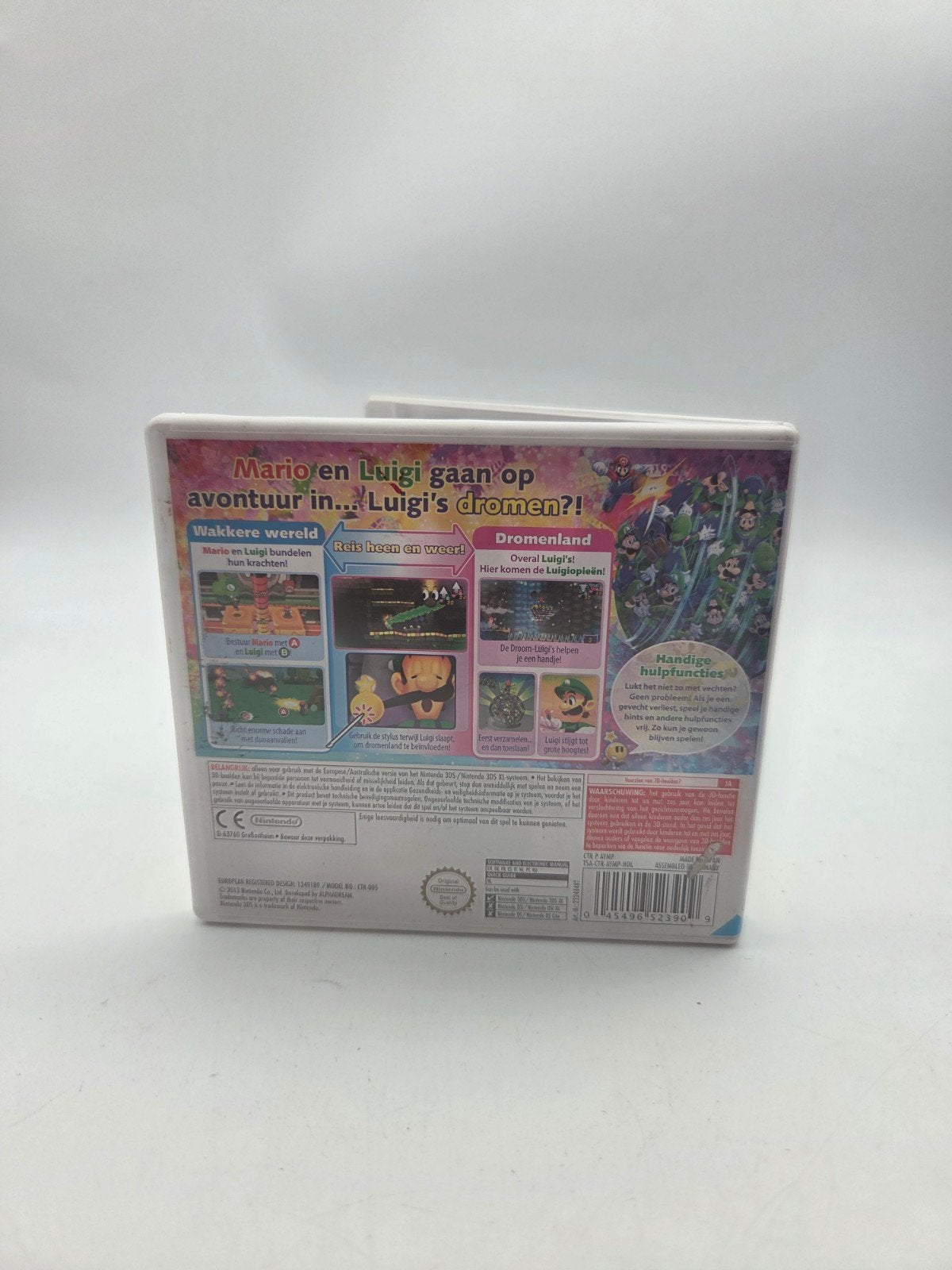 Mario & Luigi: Dream Team Bros. - Nintendo 3DS, Nintendo, 1 speler, Zo goed als nieuw, Role Playing Game (Rpg)