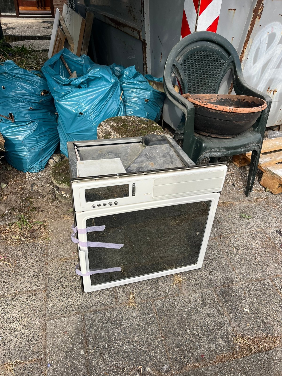 Gratis oven en ander grofvuil, Ophalen, Zo goed als nieuw, Minder dan 45 cm