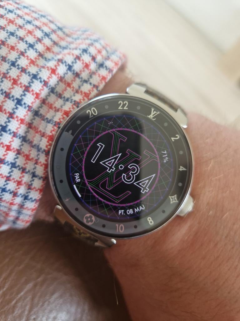 Louis Vuitton Tambour Horizon V2 - Zo goed als nieuw, Ophalen of Verzenden