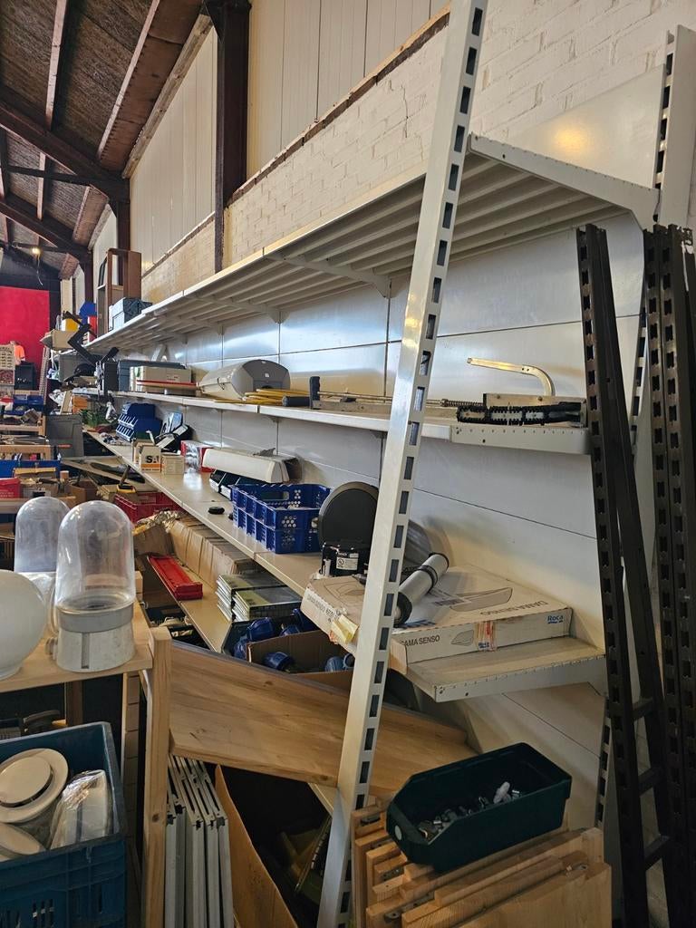 Stellingen magazijn stelling krat pallet randen palletbox, Huis en Inrichting, Kasten | Stellingkasten, Ophalen, Gebruikt