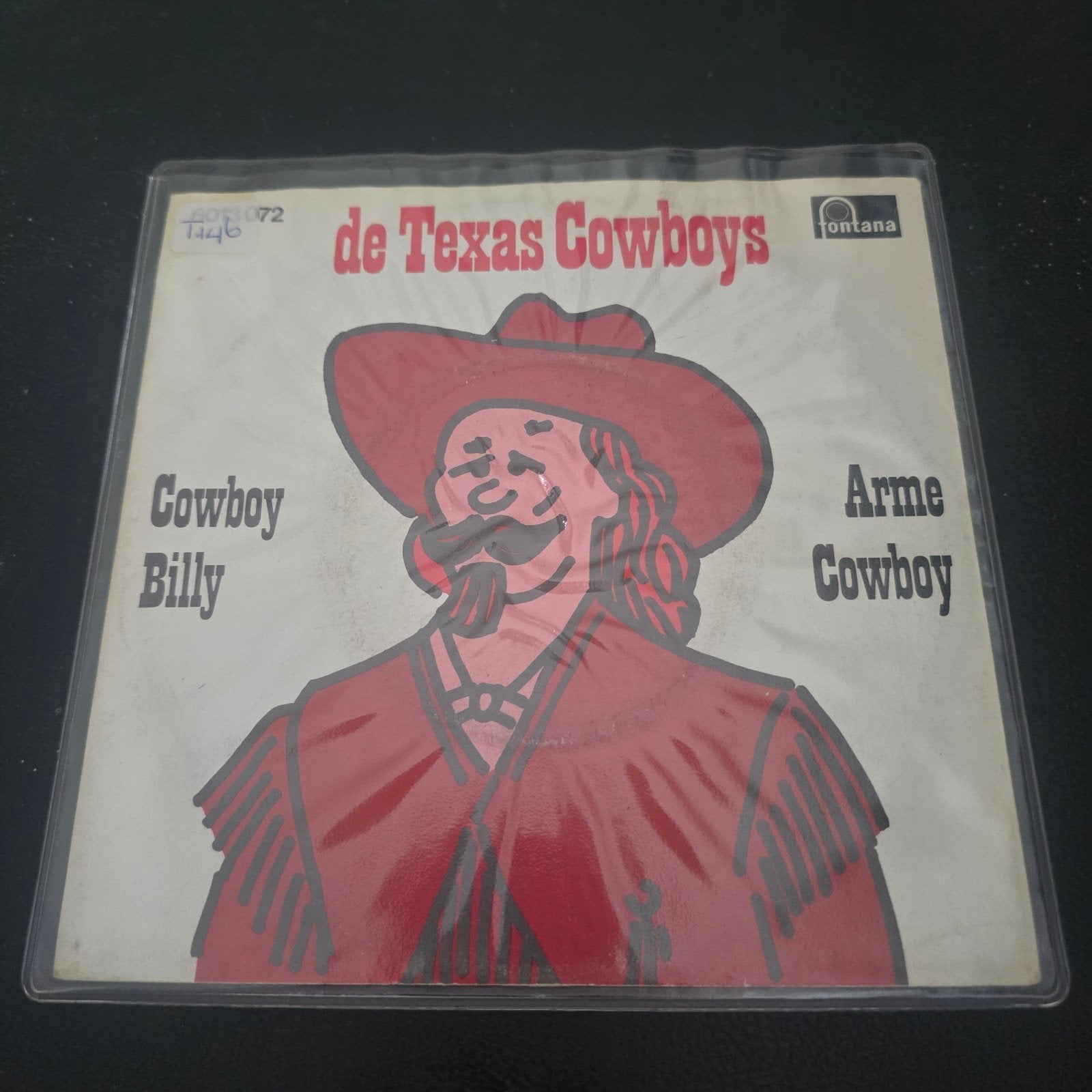 De Texas Cowboys - Cowboy Billy / Arme Cowboy Single, Ophalen of Verzenden, Gebruikt, Single, Country