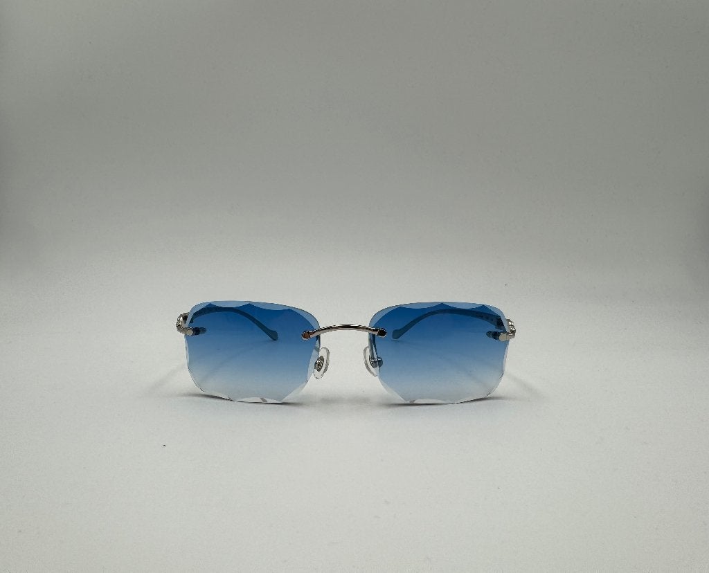 Cartier panter bril blauw, Overige merken, Blauw, Nieuw, Ophalen of Verzenden