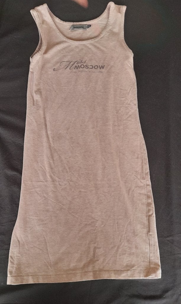 Beige tuniek/ jurk, maat 152, Moscow., Gebruikt, Meisje, Ophalen of Verzenden, Jurk of Rok