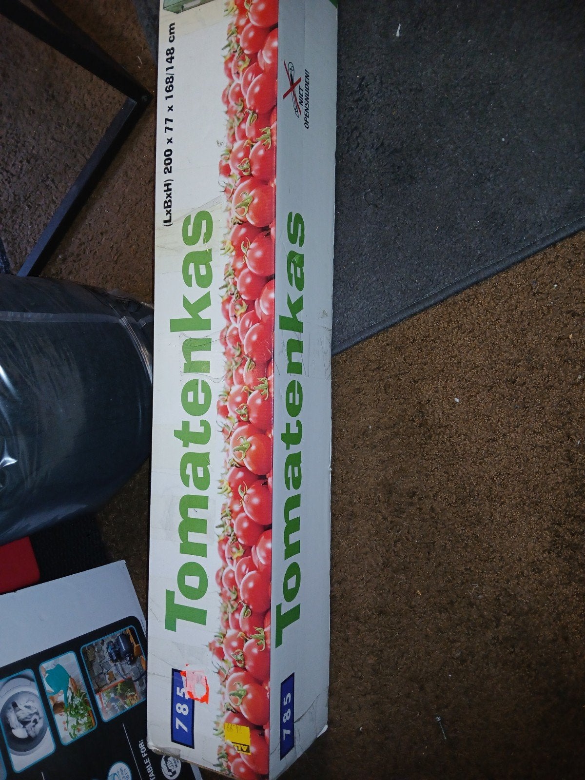Tomatenkas, Folie, Ophalen of Verzenden, Plastic, Kweekkas