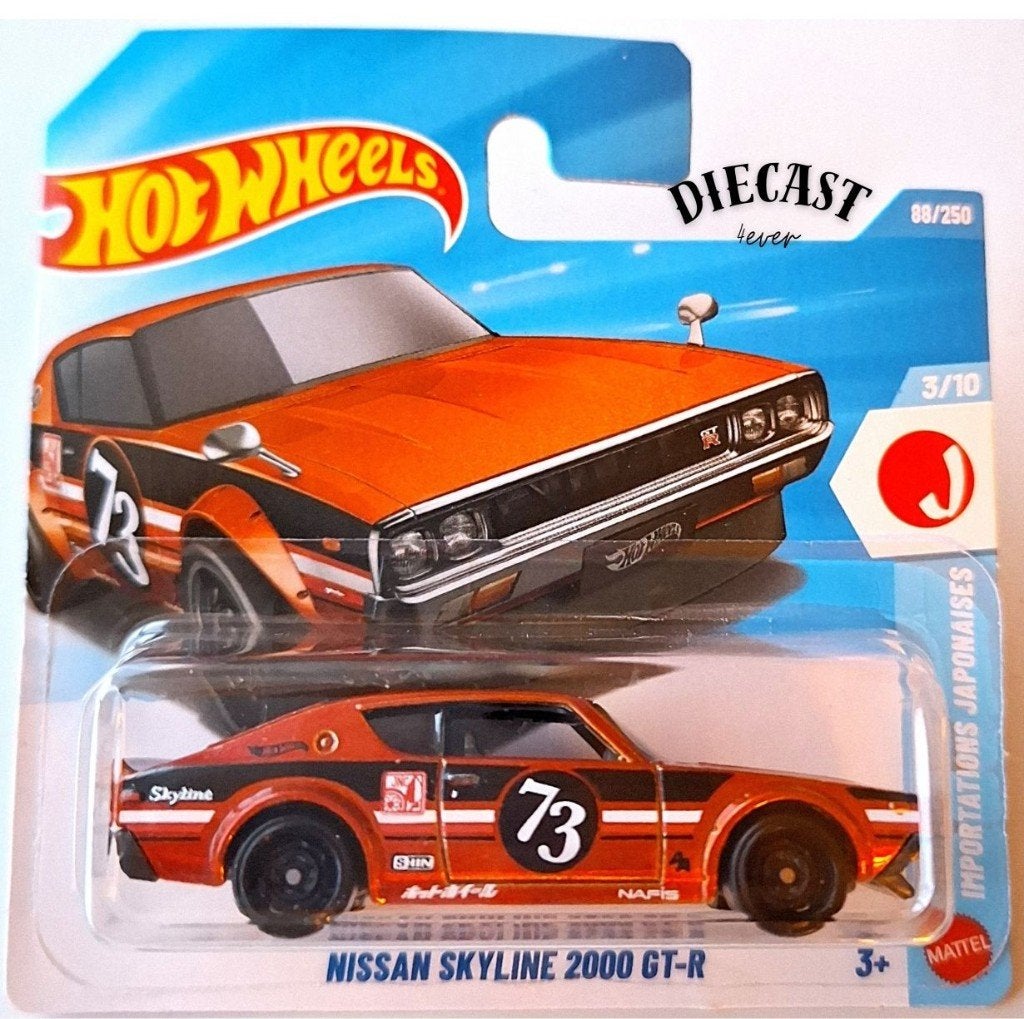 Hot Wheels Nissan Skyline 2000 GT-R, Ophalen, Nieuw, Auto