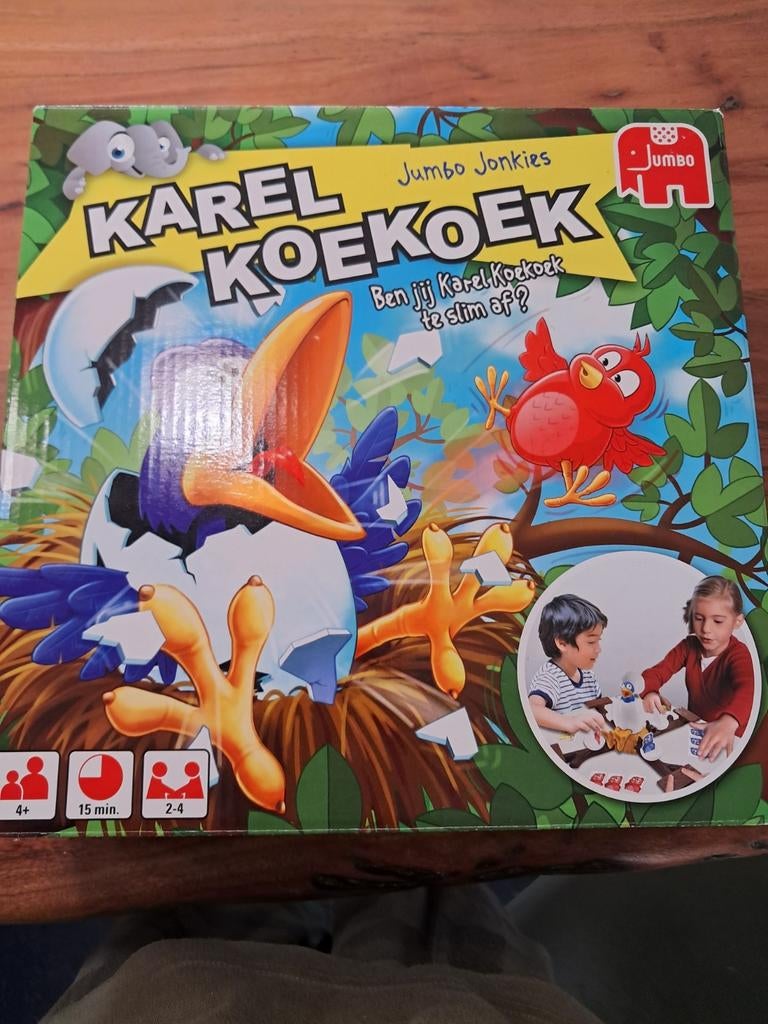 Karel de koekoek, Drie of vier spelers, Ophalen of Verzenden, Zo goed als nieuw, Jumbo