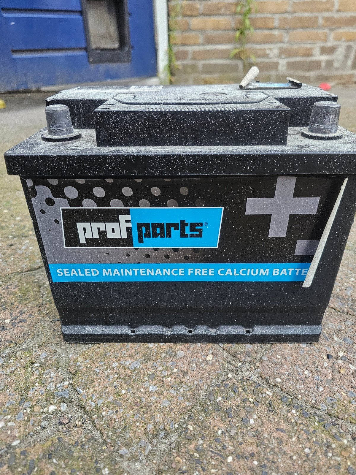 Prof Parts 12V 62Ah Auto Accu (540A CCA) – Geladen, Ophalen, Gebruikt