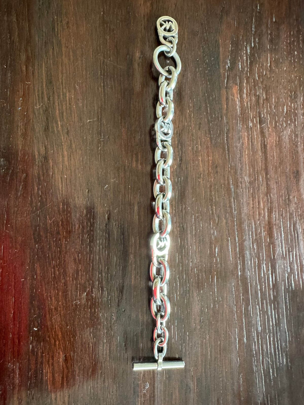 Michael Kors armband, Ophalen of Verzenden, Zo goed als nieuw, Zilver