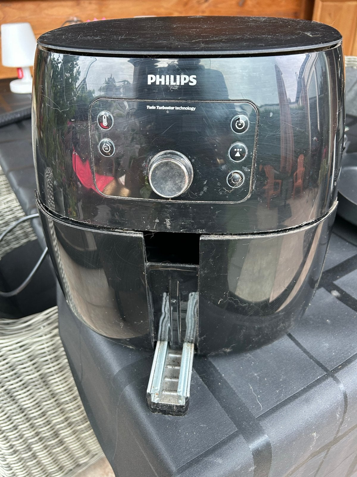 Philips Airfryer XXL HD9652/90 - Gebruikt, Witgoed en Apparatuur, Airfryers, Ophalen of Verzenden, Gebruikt, Airfryer XXL, 1500 gram of meer