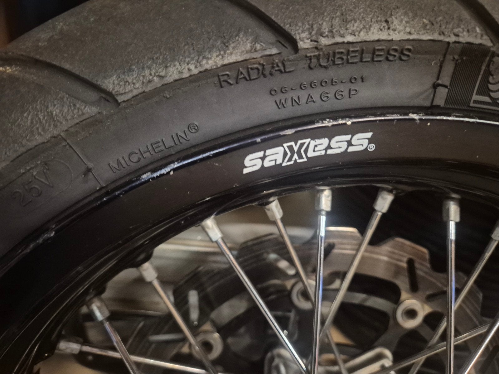 Supermoto wielen en Brembo remset, Ophalen, Gebruikt