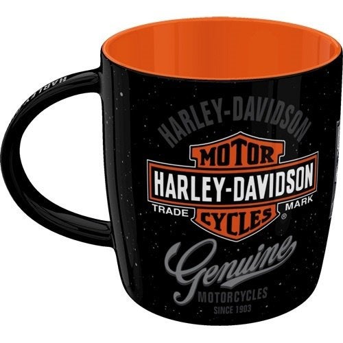 Harley Davidson genuine logo reclame mok koffiebeker beker