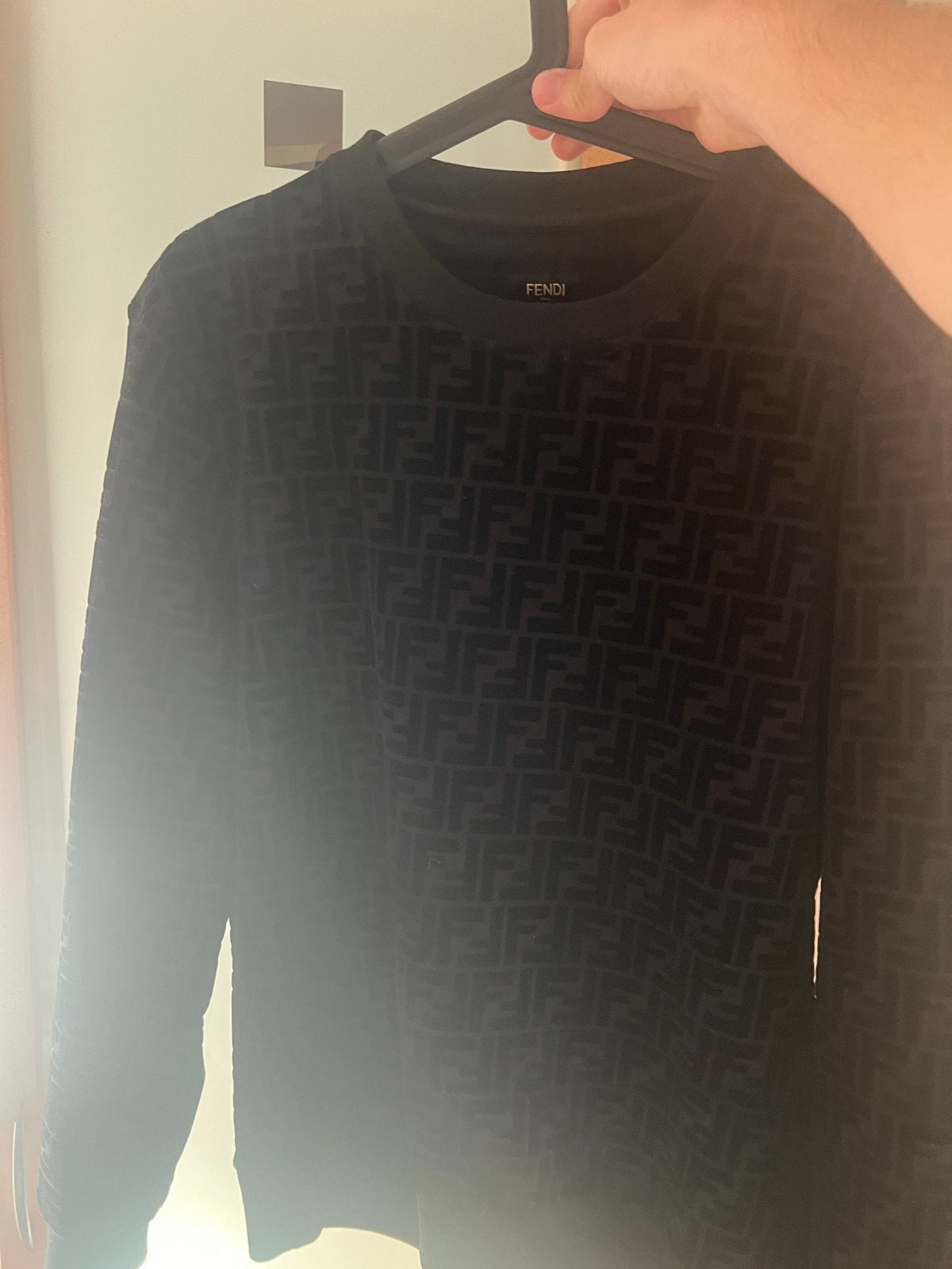 Nieuwe Fendi Trui Zwart Maat S, Ophalen of Verzenden, Nieuw, Maat 46 (S) of kleiner, Zwart