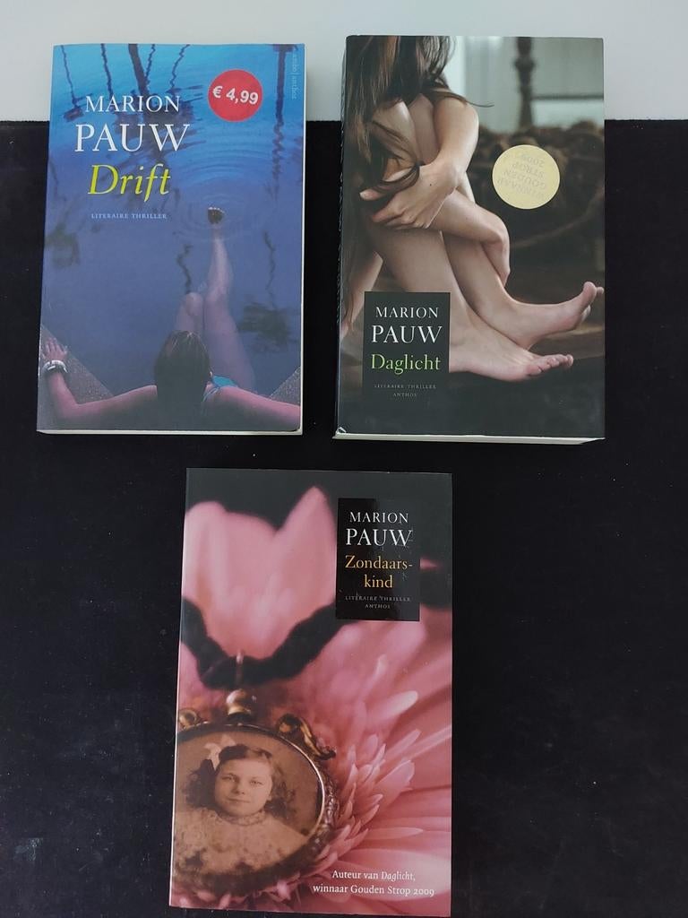 Marion Pauw: Drift, Daglicht, Zondaarskind, de wilden, Jetse, Ophalen of Verzenden, Gelezen, Marion Pauw, Nederland