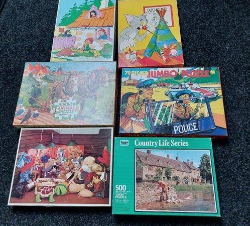 Verschillende kinderpuzzels, Ophalen of Verzenden, Meer dan 50 stukjes, Gebruikt, 6 jaar of ouder