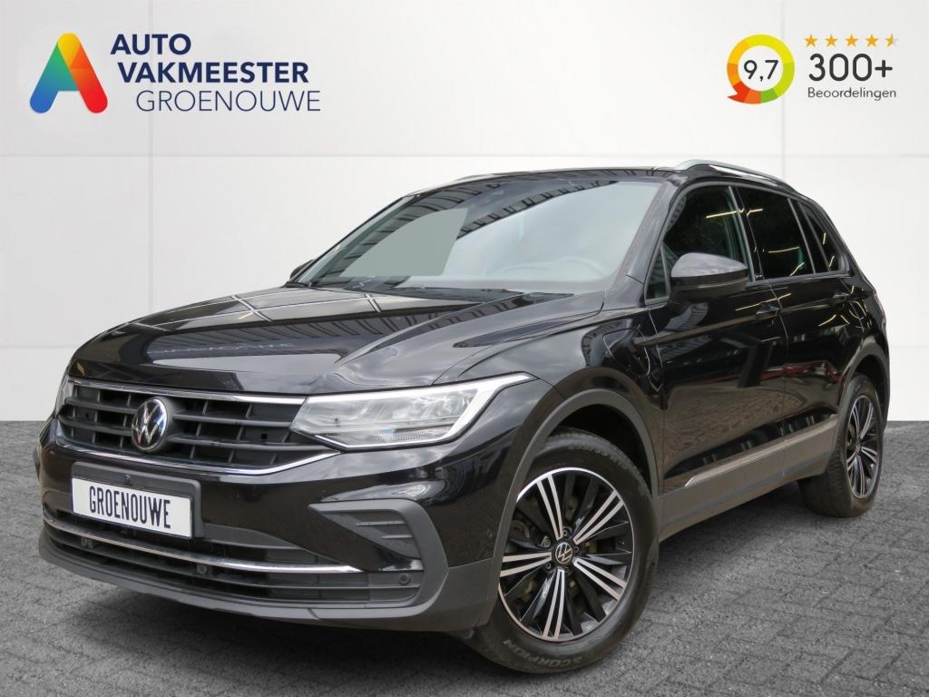 Volkswagen TIGUAN 1.4 TSI 245pk eHybrid / Trekhaak / Head Up, Auto's, Gebruikt, 4 cilinders, Adaptive Cruise Control, Zwart