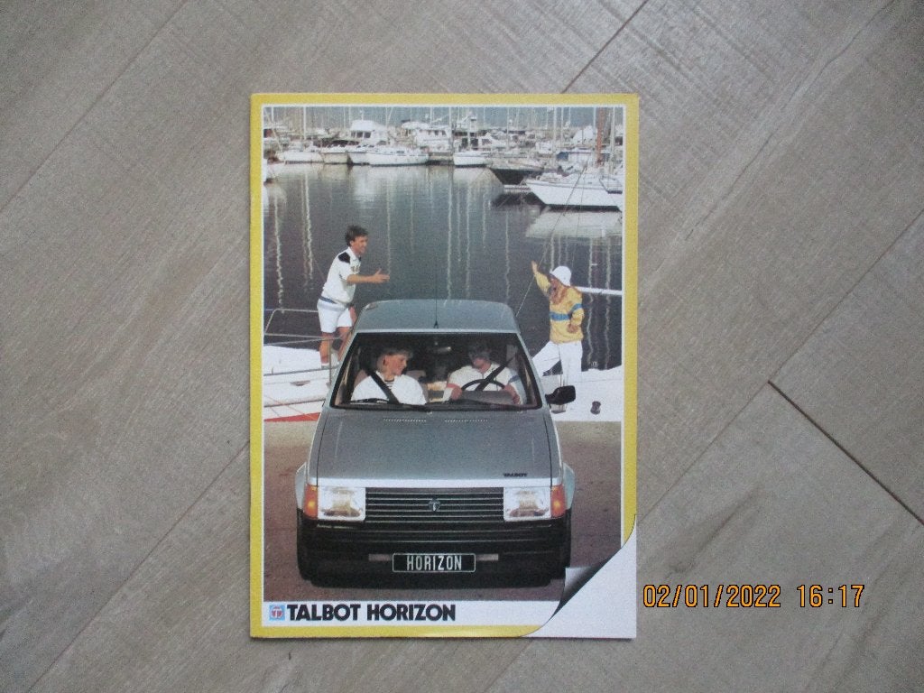 Peugeot - Chrysler - Talbot Horizon - folders --  SALE !!, Ophalen of Verzenden, Zo goed als nieuw, Overige merken