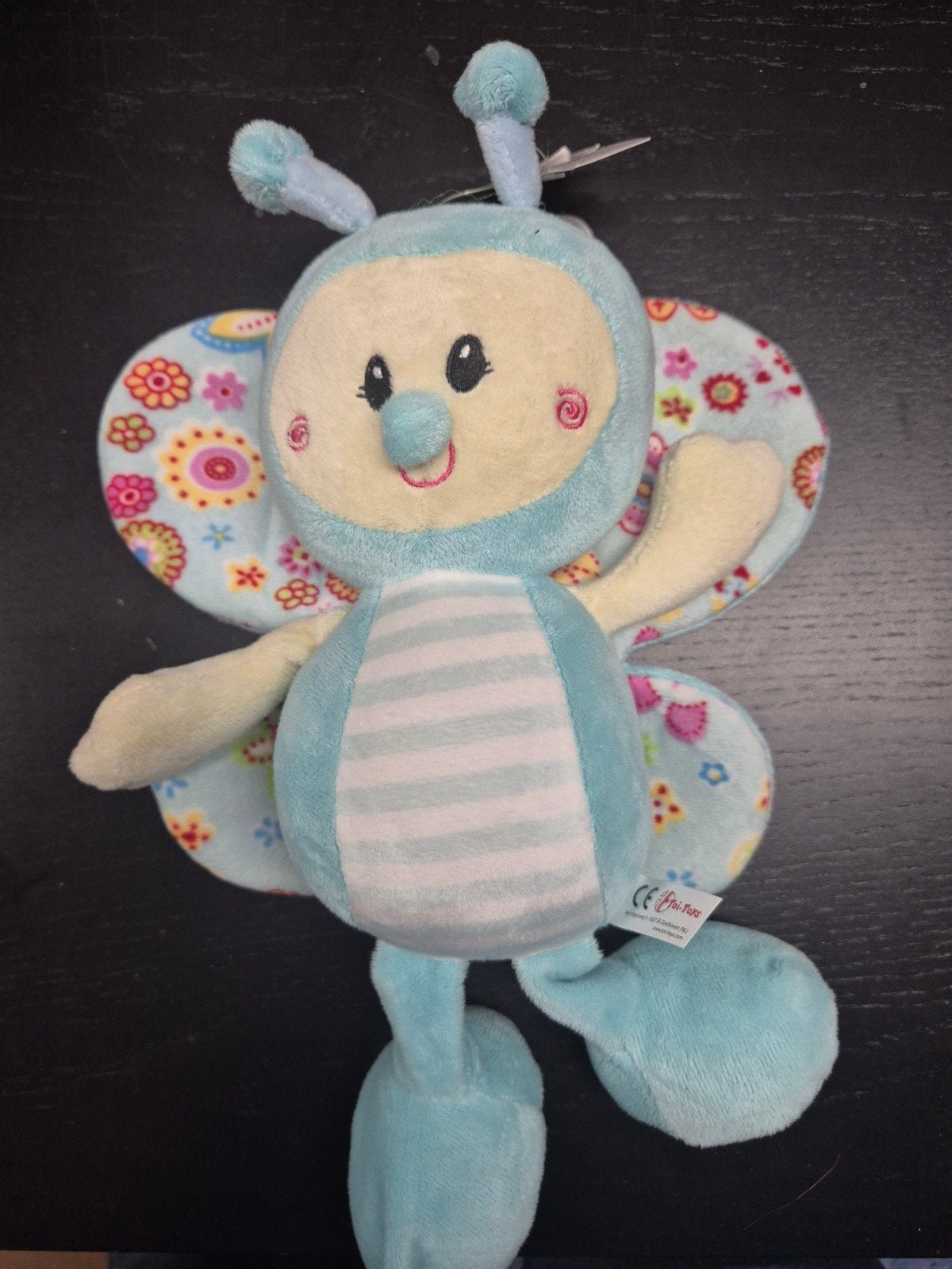 Schattige vlinder knuffel van Toi-Toys, Kinderen en Baby's, Speelgoed | Knuffels en Pluche, Overige merken, Overige karakters