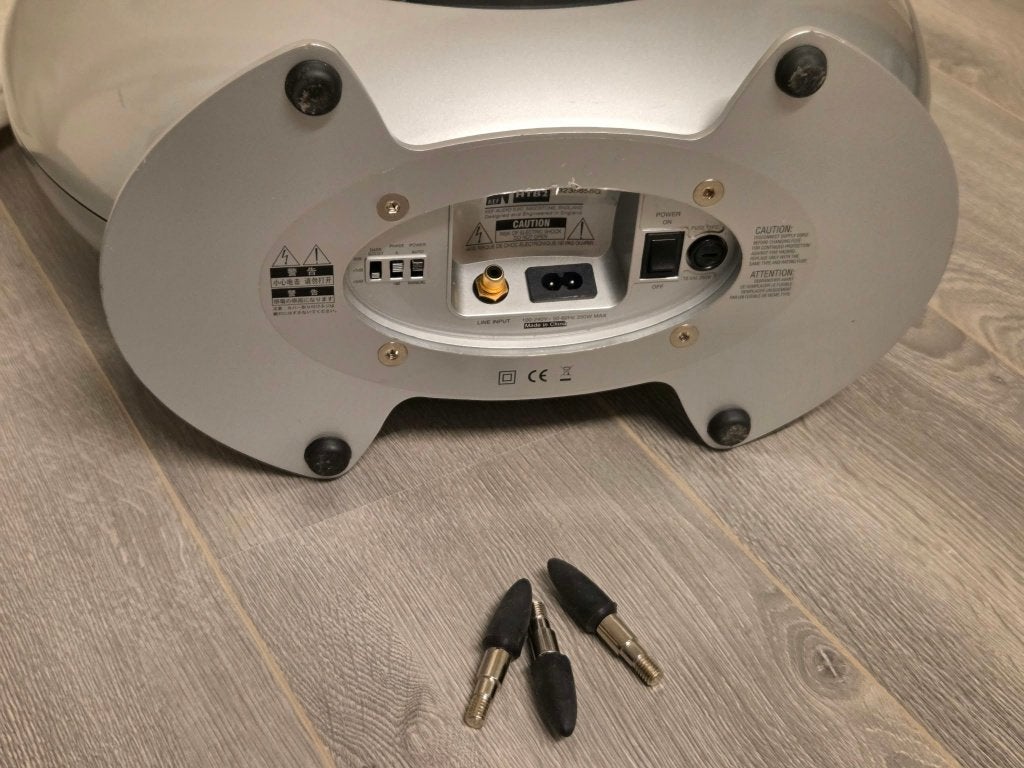 KEF HTB2 Bass speaker + pootjes voor liggende opstelling, Gebruikt, Subwoofer, Stofbestendig, KEF