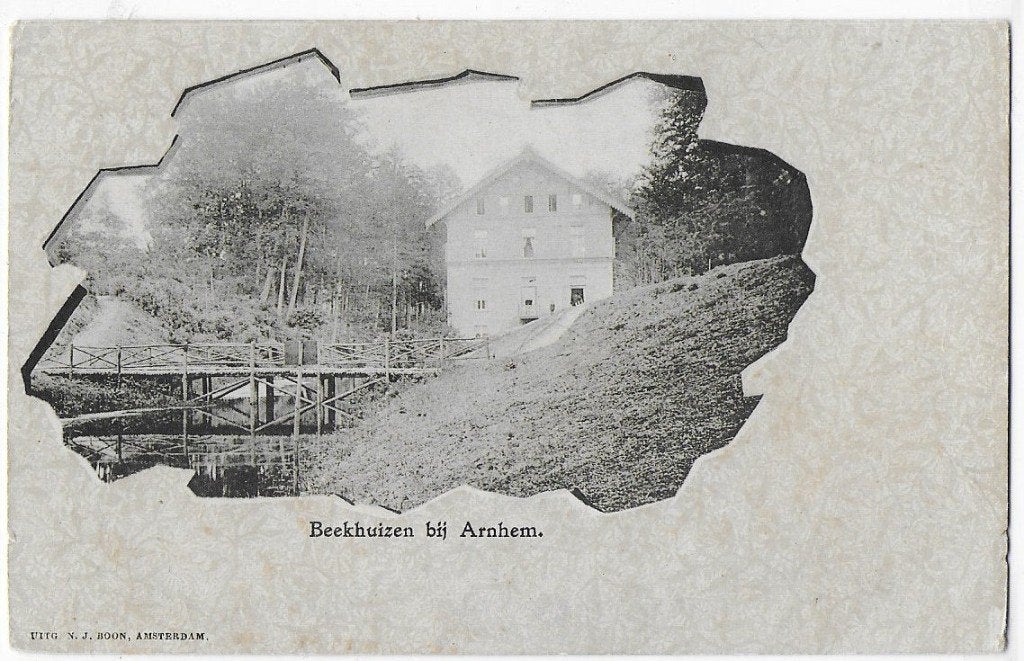 Beekhuizen Bij Arnhem Oude Ongelopen Ansichtkaart ( A 2670, Ophalen of Verzenden, 1940 tot 1960, Ongelopen, Gelderland