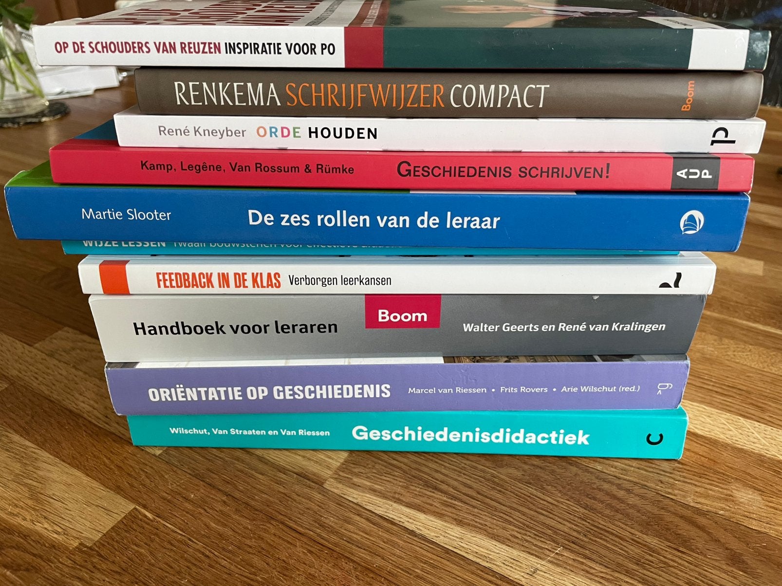 Studieboeken leraar geschiedenis Fontys Tilburg ZGAN, Ophalen, Alpha, Zo goed als nieuw, HBO