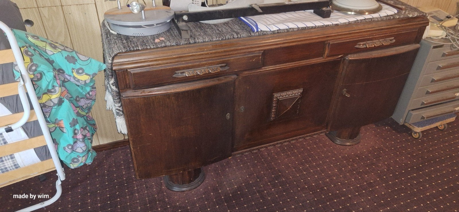 Antiek dressoir, Antiek en Kunst, Ophalen of Verzenden