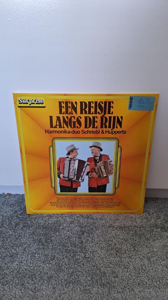 Een Reisje Langs De Rijn - Harmonika-duo Schriebl & Hupperts, Ophalen of Verzenden, Gebruikt, Streekmuziek