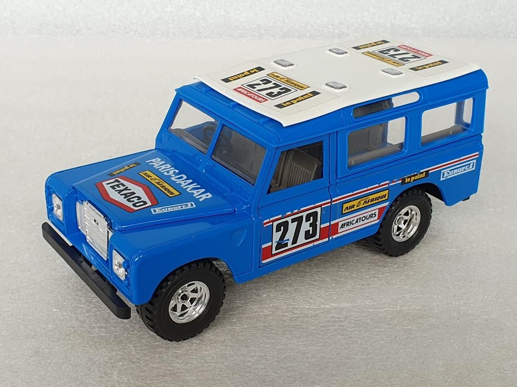 Burago: Land Rover Paris-Dakar (1/24), Ophalen of Verzenden, Gebruikt, Auto, Bburago