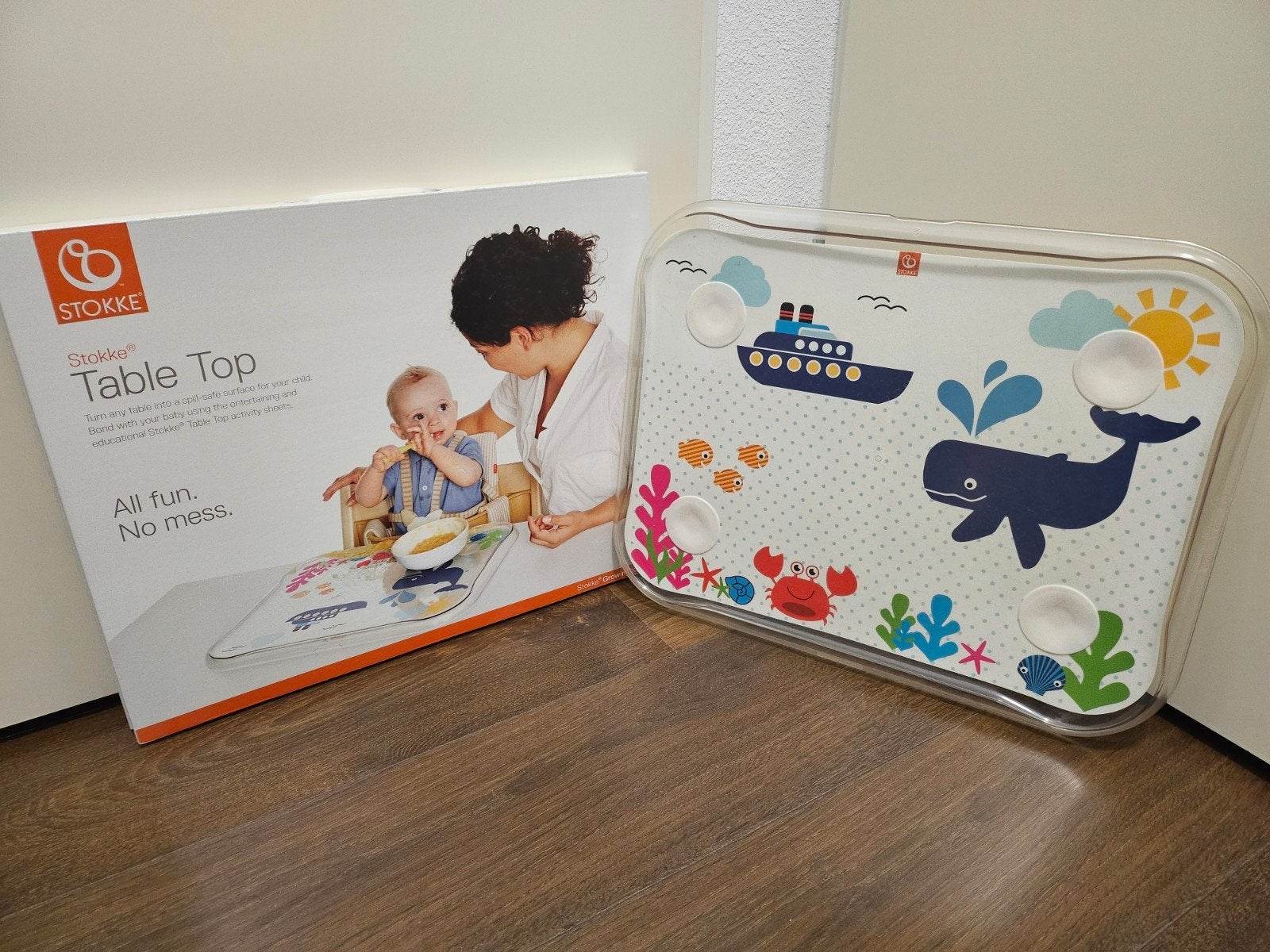 Stokke Table Top - Eetblad voor kinderstoel, Ophalen of Verzenden, Zo goed als nieuw