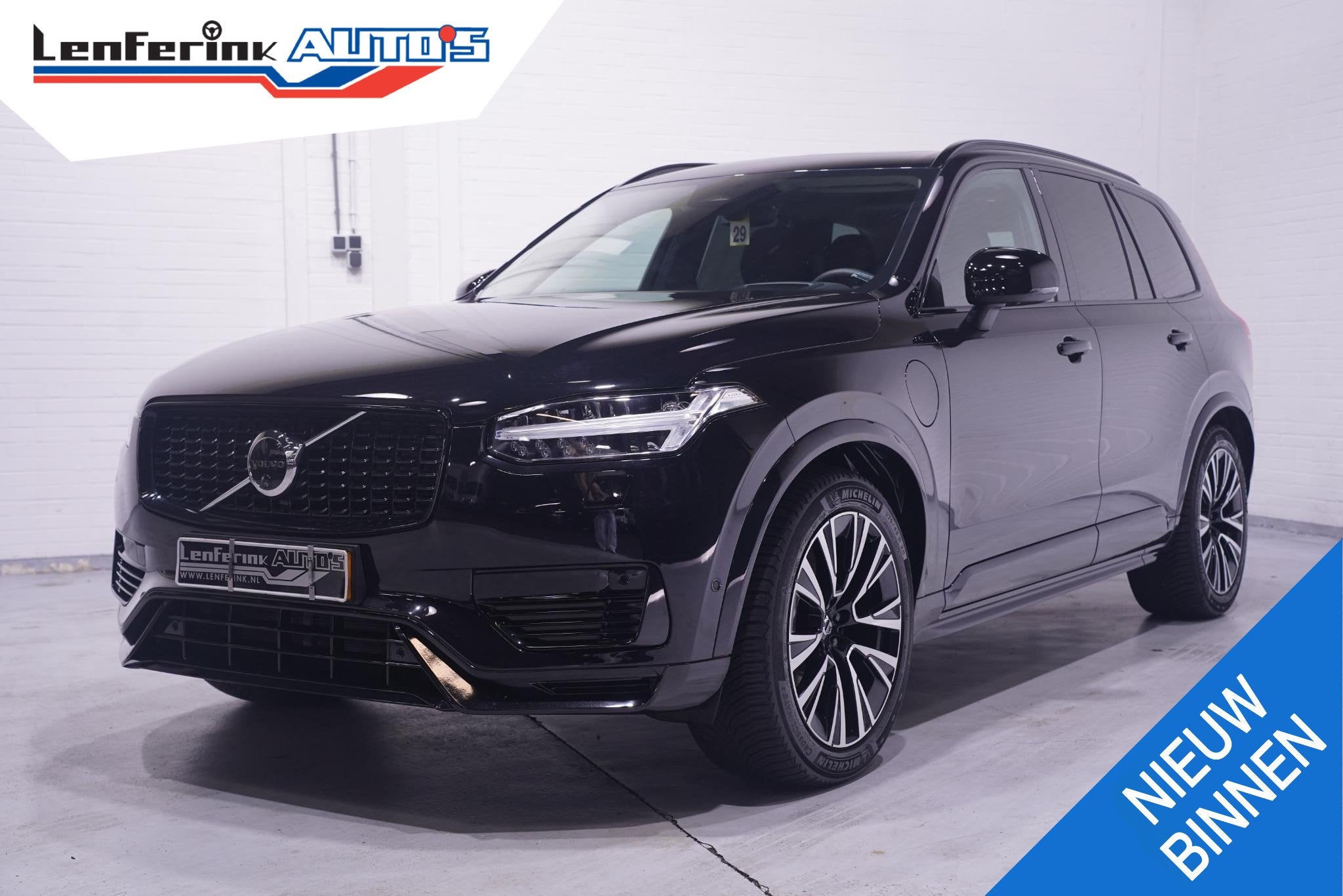 Volvo XC90 2.0 T8 Recharge AWD Ultimate Dark 1e Eig. NAP SOH, Auto's, Gebruikt, Euro 6, 4 cilinders, 1969 cc