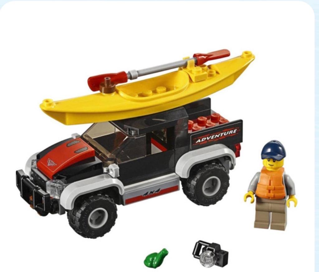 LEGO City 60240 Kajak Avontuur Set, Lego, Ophalen of Verzenden, Compleet, Complete set
