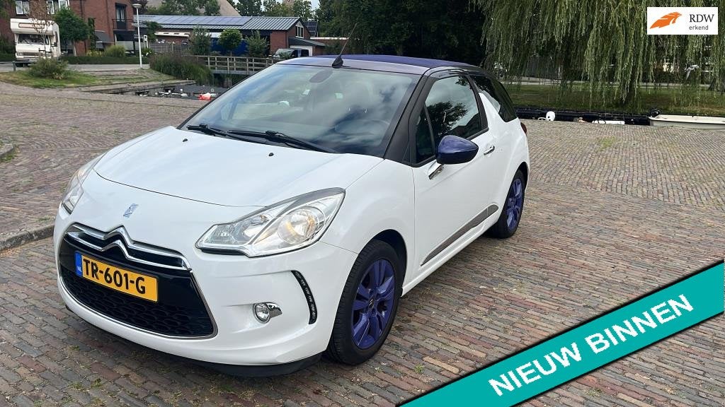 Citroen DS3 Cabrio 1.2 VTi Chic, Auto's, Voorwielaandrijving, Euro 5, Automatische klimaatregeling, 1199 cc