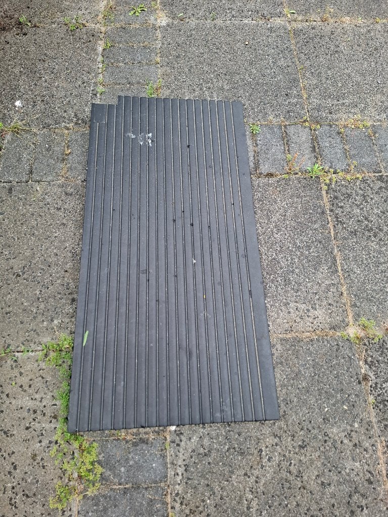 drempelhulp rubberen, Ophalen, Gebruikt