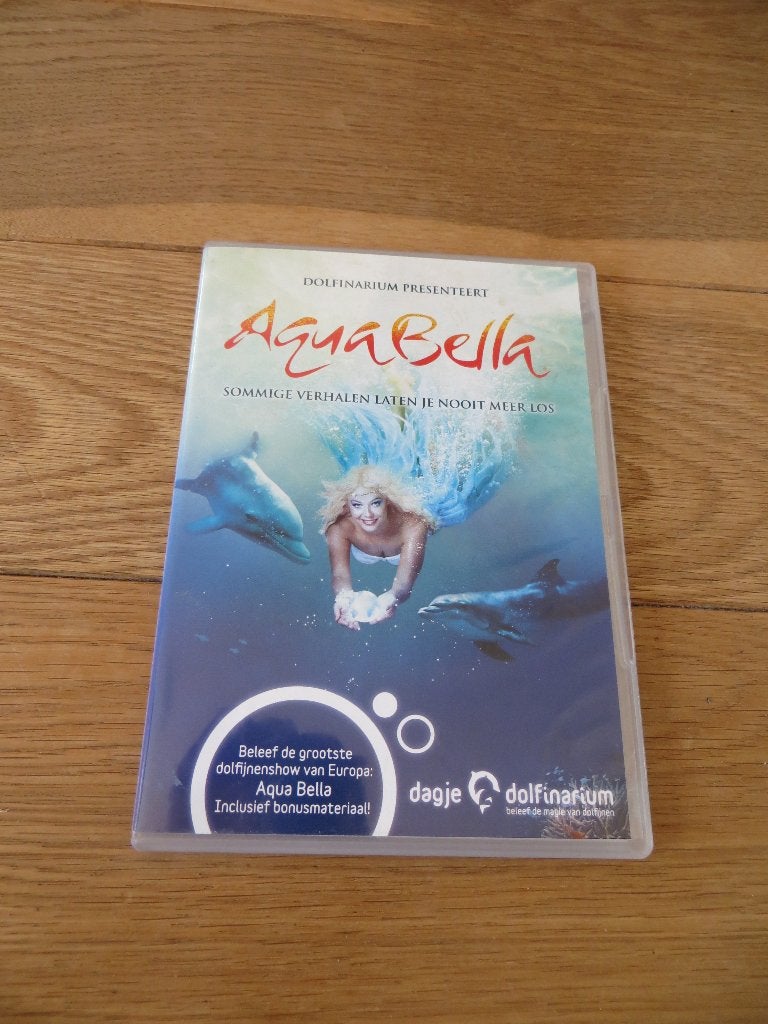 DVD aquabella dolfinarium, Bonusmateriaal, Alle leeftijden, Nederlands, Natuur
