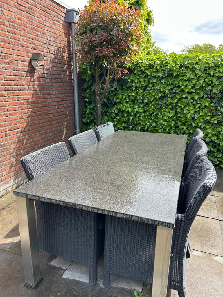6 x Tuinstoelen (exclusief tafel), Tuin en Terras, Tuinsets en Loungesets, Ophalen, Kunststof, Gebruikt, 6 zitplaatsen
