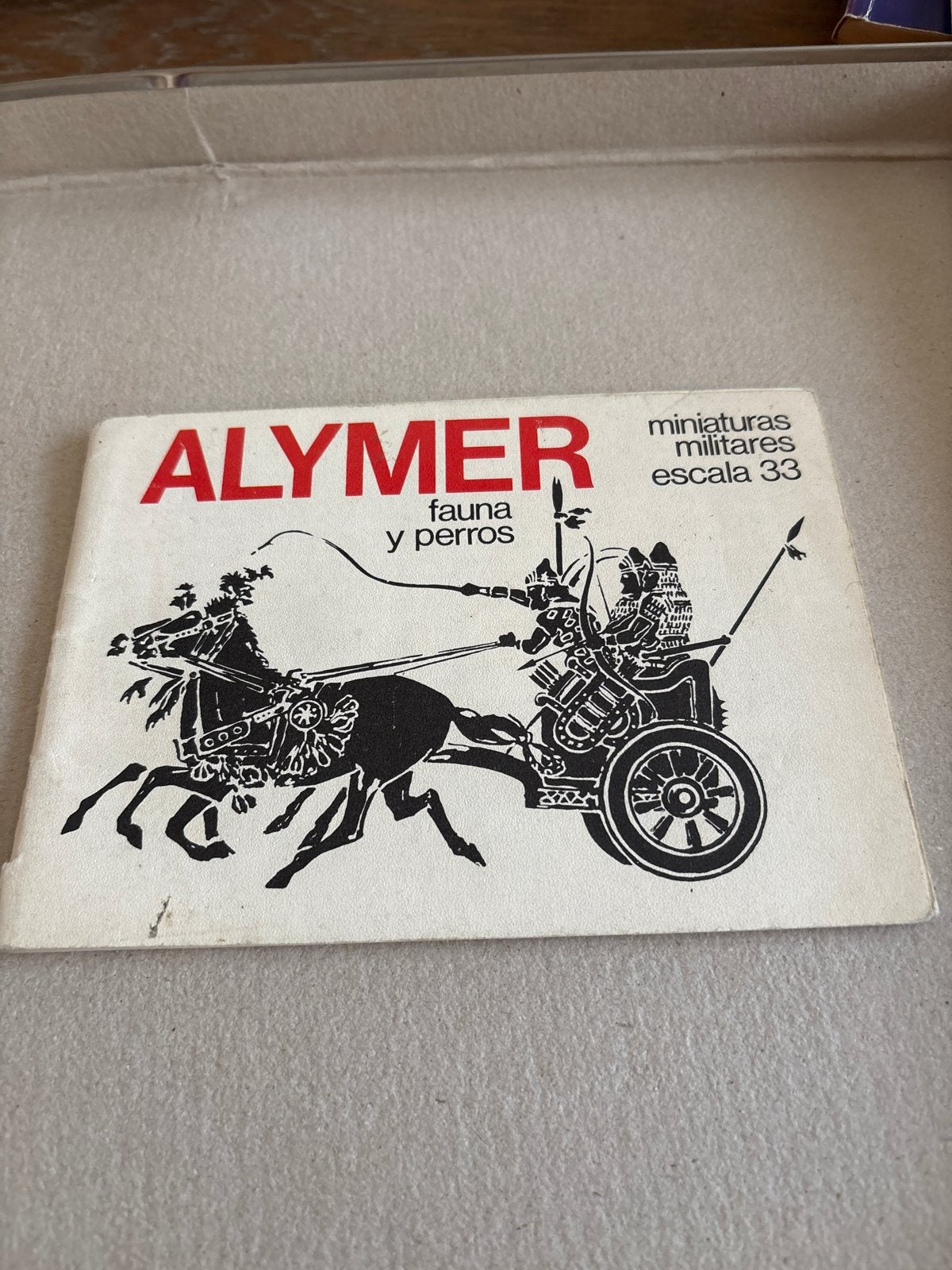 Alymer Militaire Miniaturen Catalogus - Schaal 33, Ophalen of Verzenden, Gebruikt