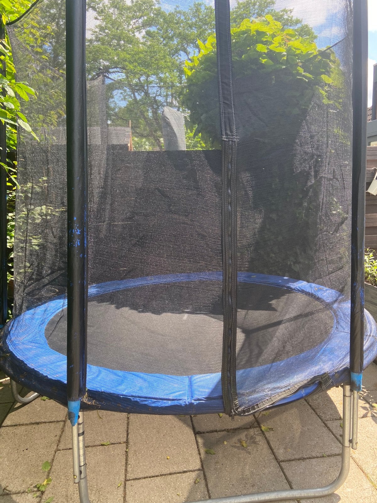 Mooie trampoline, Kinderen en Baby's, Speelgoed | Buiten | Trampolines, Ophalen of Verzenden, Gebruikt