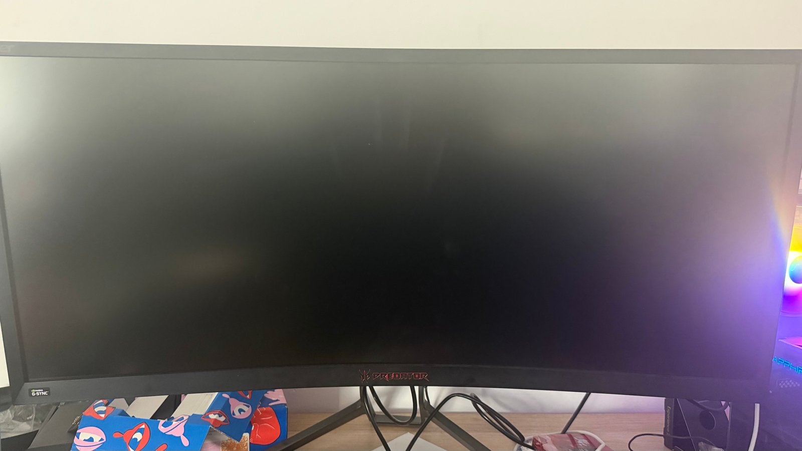 Acer Predator Ultrawide Gaming Monitor, Computers en Software, IPS, 101 t/m 150 Hz, Curved, Zo goed als nieuw