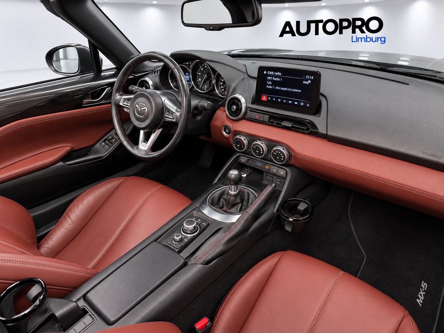 Mazda MX-5 RF 1.5 SkyActiv-G 132 GT-M, Auto's, Dealer onderhouden, Achterwielaandrijving, Gebruikt, Euro 6