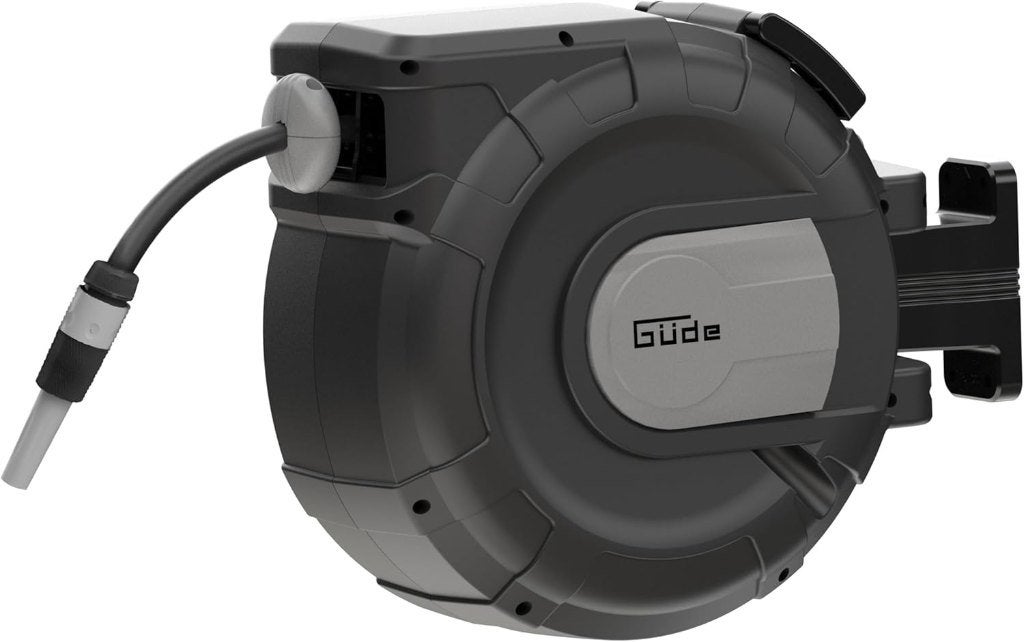 Gude 30 meter zelf oprollende slanghaspel incl. extra's!!, Ophalen, Nieuw, Tuinslanghaspel