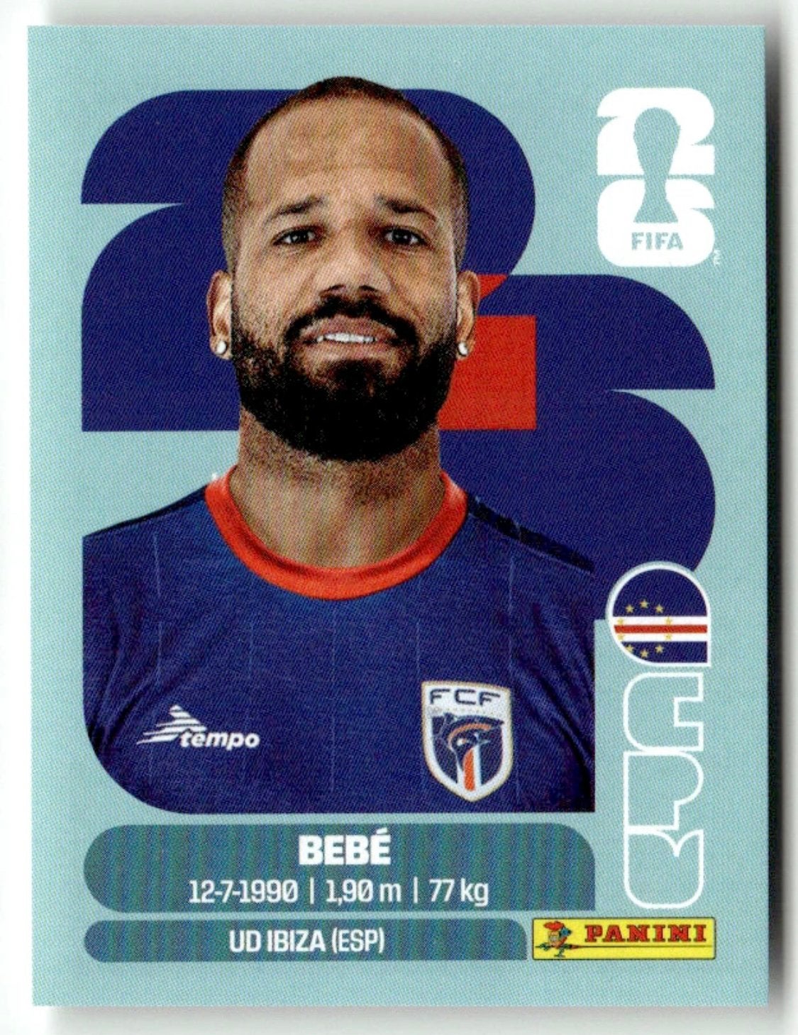 Gezocht koop of ruil CPV20 Bebé WK 2026 voor minimaal 5stuks, Ophalen of Verzenden, Nieuw, Meerdere stickers