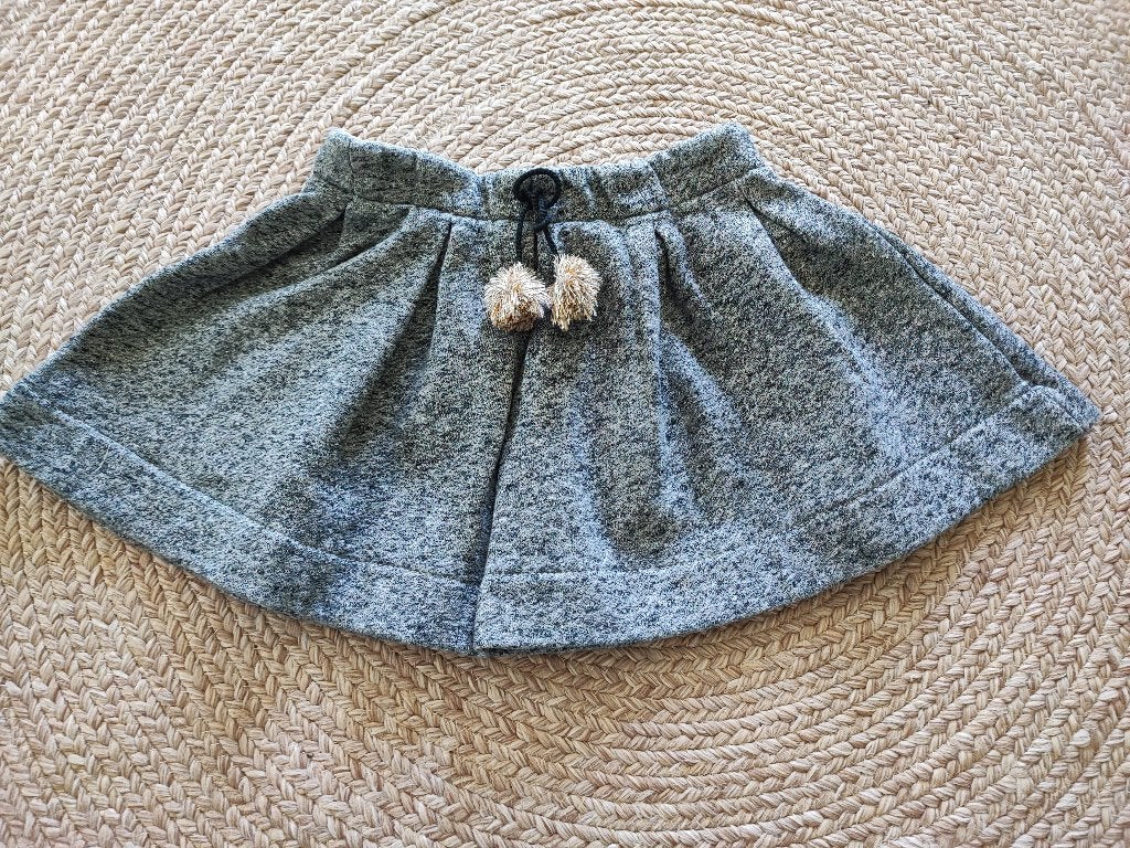Grijs rokje van Zara, maat 116, Meisje, Ophalen of Verzenden, Zo goed als nieuw, Zara