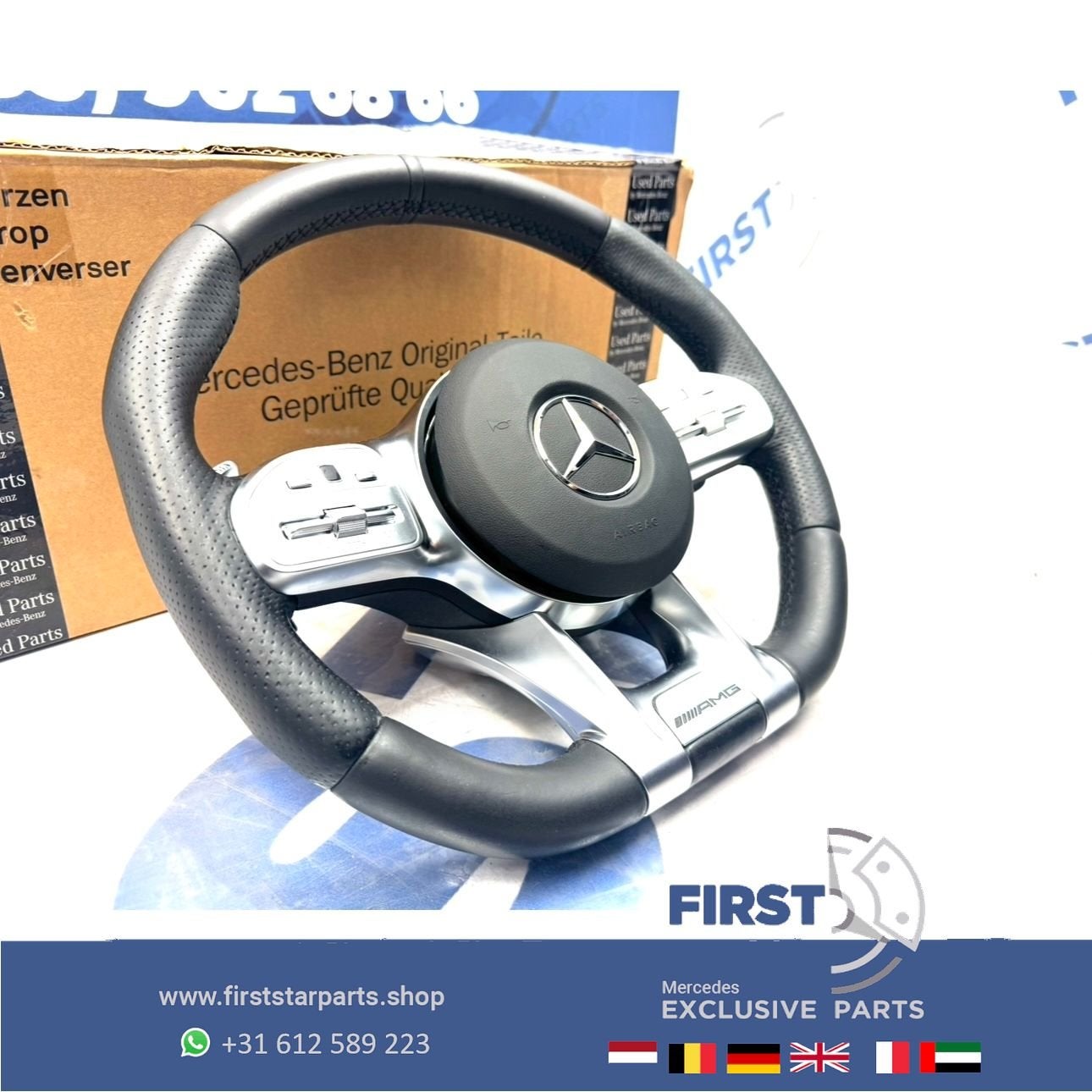 AMG STUUR 2021 W177 W118 W247 W205 W213 W253 V167 W223 W464, Auto-onderdelen, Besturing, Gebruikt, -, Ophalen of Verzenden, -