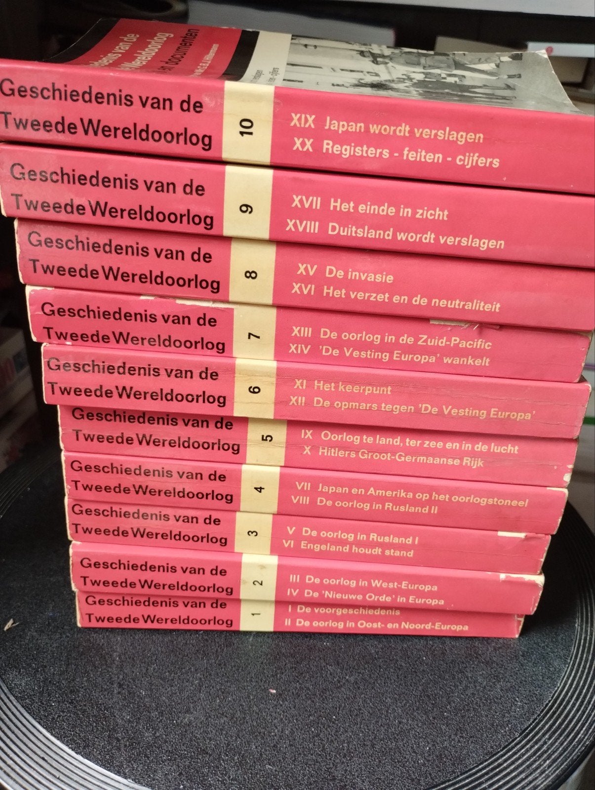 Geschiedenis van de Tweede Wereldoorlog - Complete set, Ophalen of Verzenden, Tweede Wereldoorlog, Gelezen, Algemeen